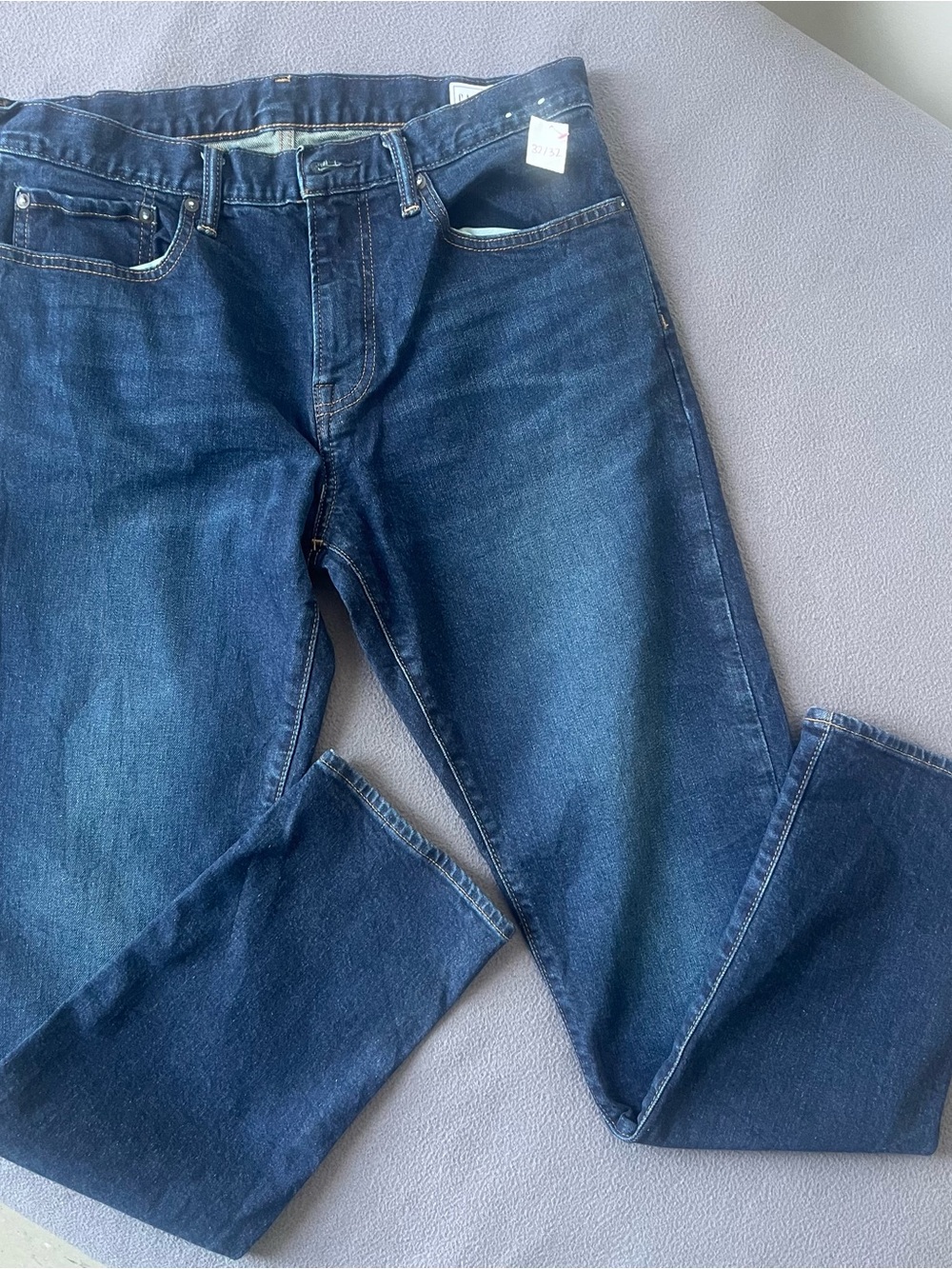 GAP Men's Dark Blue Straight Jeans